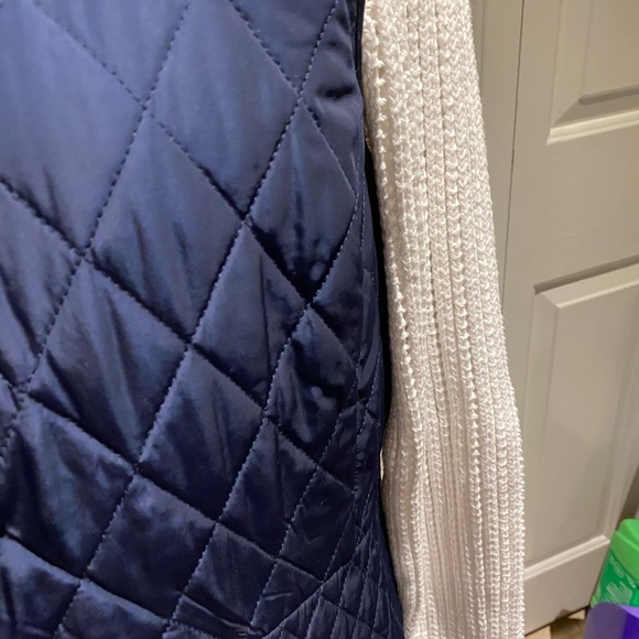 Talbots white knit Fisherman’s sweater - Picture 5 of 5